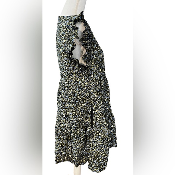 English Factory Floral Ruffled Mini Babydoll Dress - Picture 7 of 8